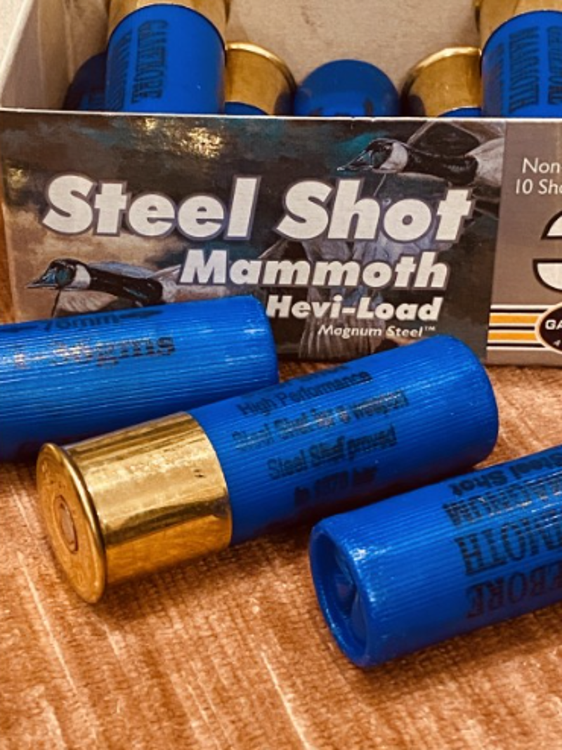 12 GAUGE MAMMOTH STEEL 36g 1 PLASTIC WAD