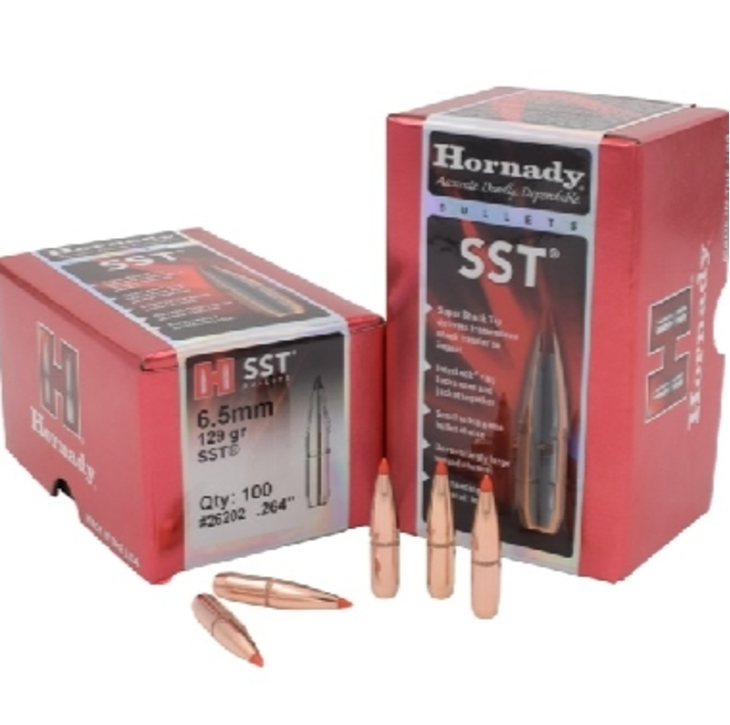 HORNADY HEADS 6.5mm 129g SST