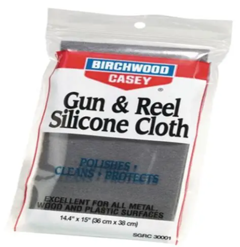 BIRCHWOOD CASEY Gun And Reel Silicone Single Cloth