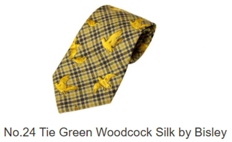 BISLEY BIT24 TIES BASE GREEN WOODCOCK