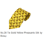 BISLEY BIT38 TIES SOLID YELLOW PHEASANT