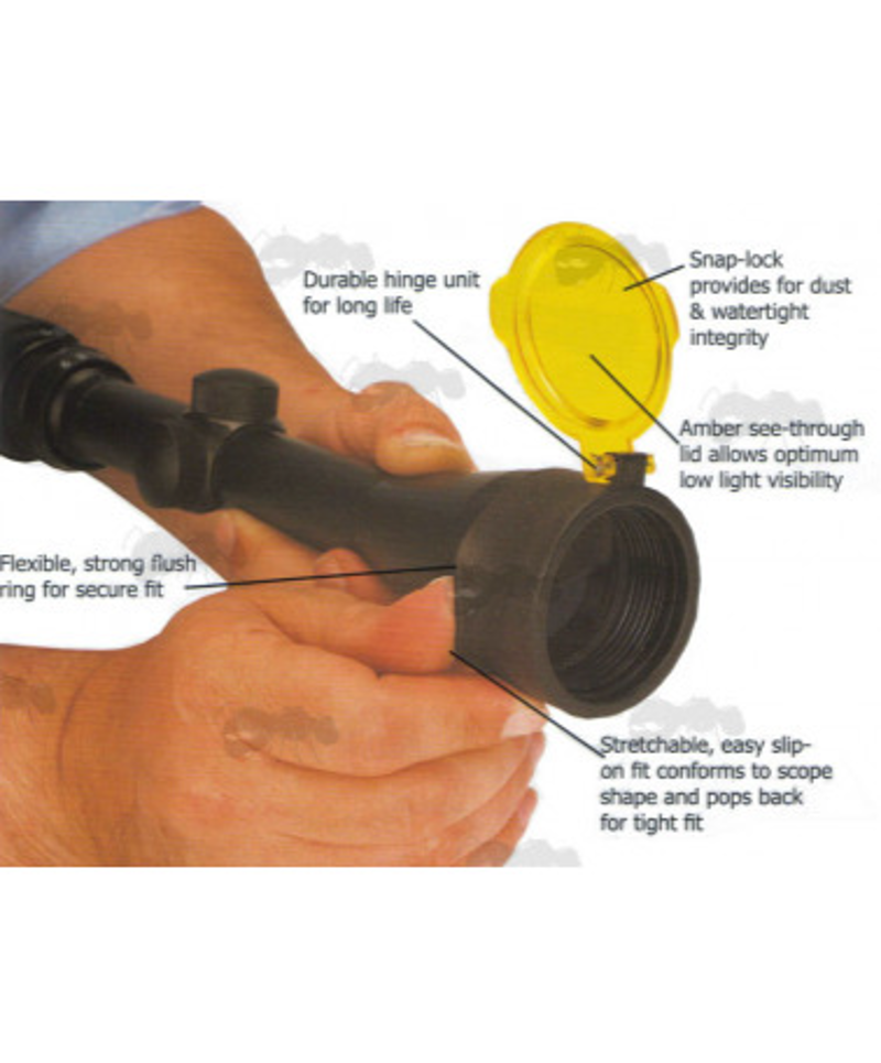 QUAKE BUSHWACKER SIZE AMBER SCOPE COVER-1