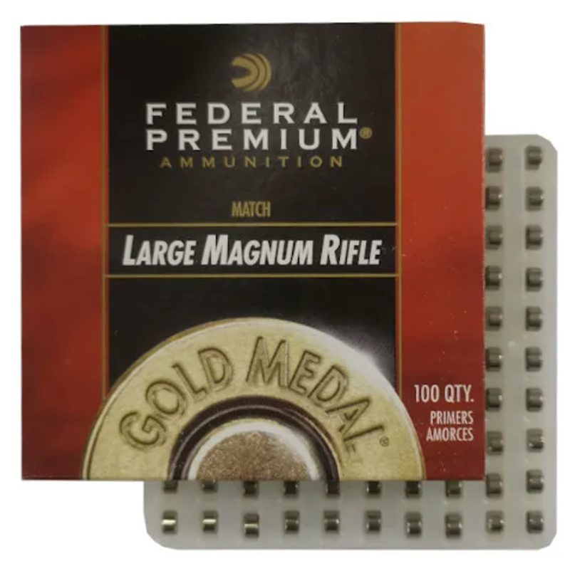 FEDERAL PRIMERS MATCH LARGE MAGNUM RIFLE