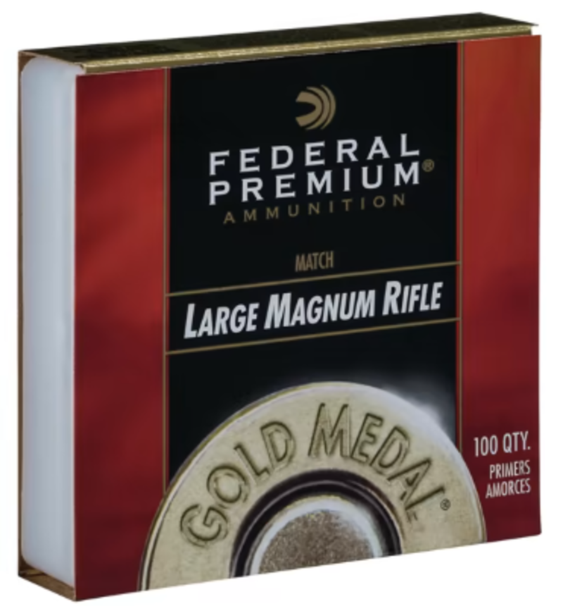 FEDERAL PRIMERS GOLD MEDAL MAGNUM MATCH LARGE RIFLE GM215MI