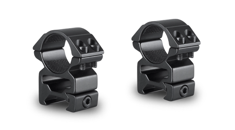 Hawke Match Mounts 2 Piece 1 Inch High - Weaver HMMW22114