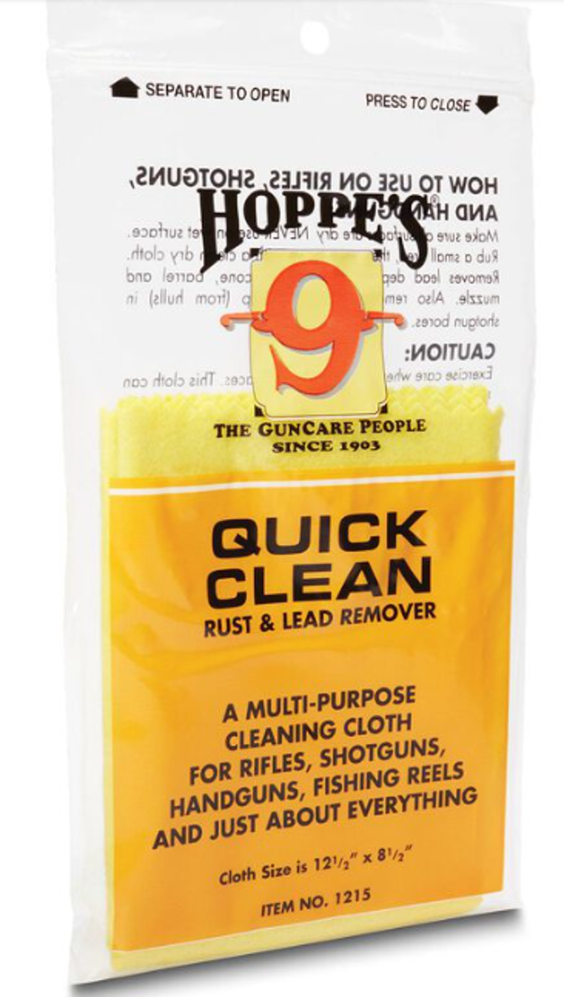 HOPPES QUICK CLEAN AND RUST AND LEAD REMOVER CLOTH