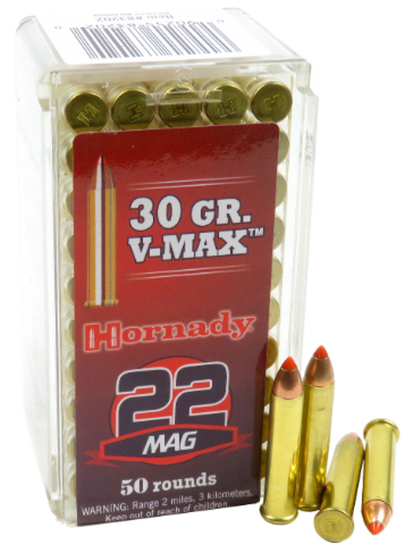HORNADY 22WMR 30gr V-MAX 83202
