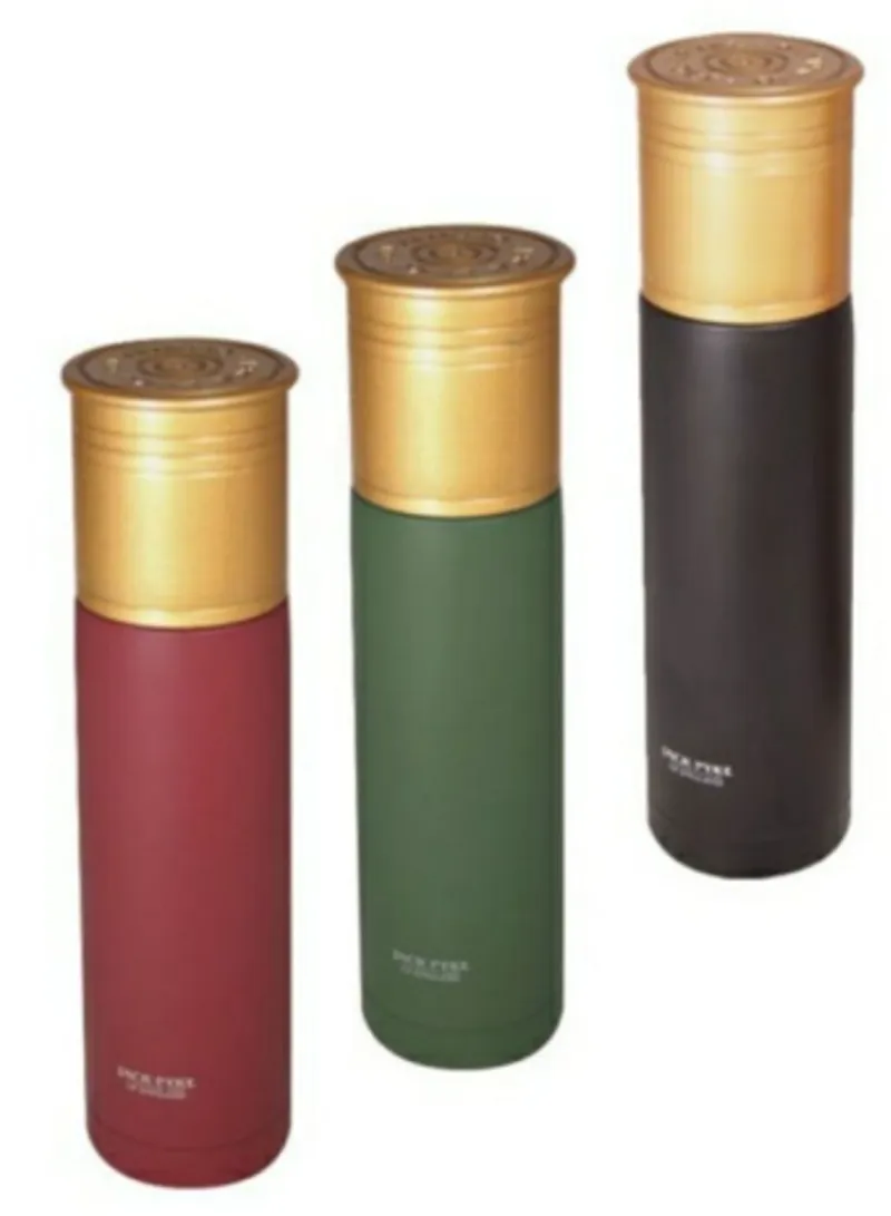 JACK PYKE STAINLESS STEEL CARTRIDGE FLASK BLACK 500ml