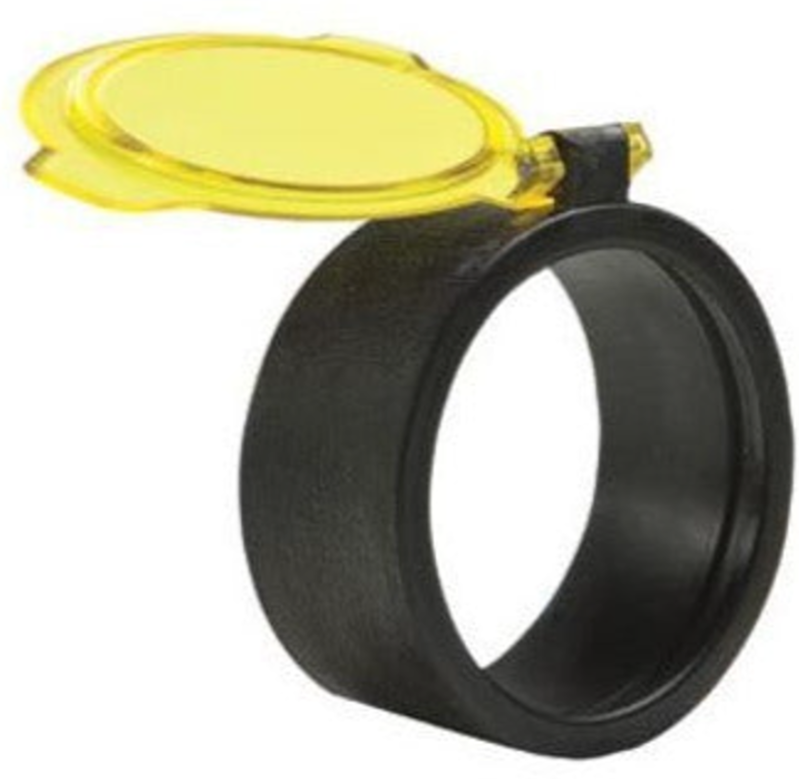 QUAKE BUSHWACKER SIZE AMBER SCOPE COVER Size 4 fits 35.6  40.6mm