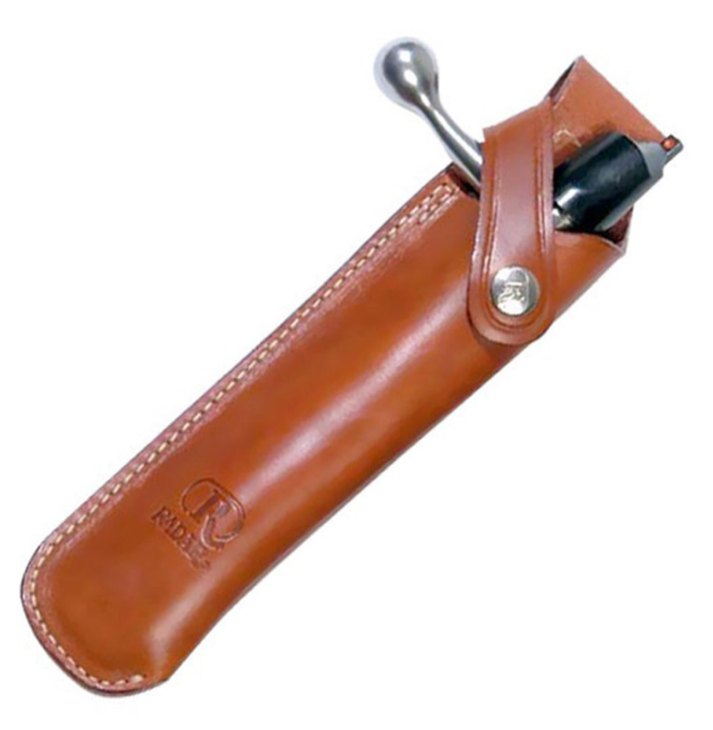 Radar Rifle Bolt Holster Leather Brown