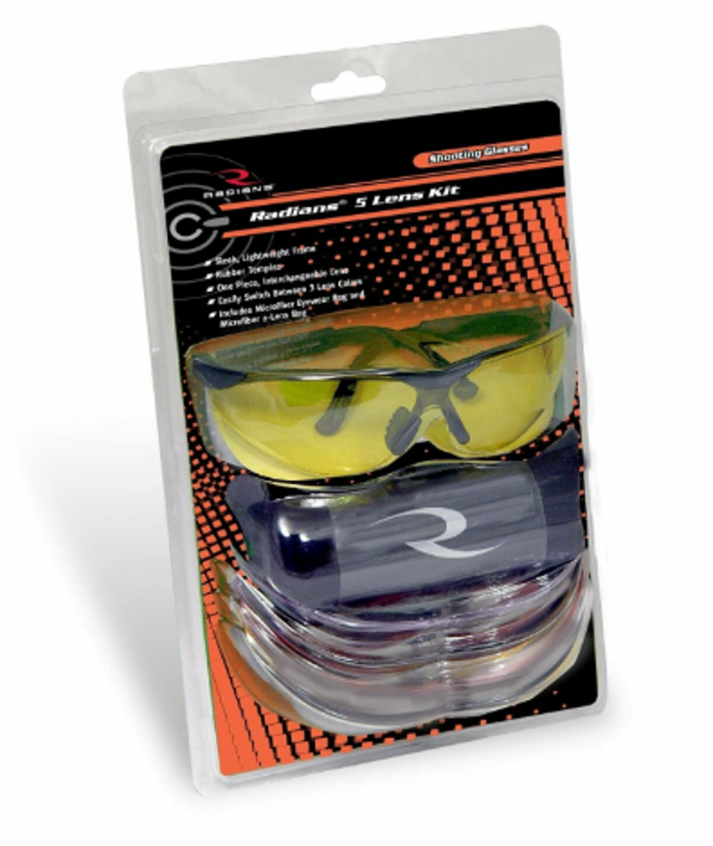 Radian 5 Lens Kit Safety Glasses Set