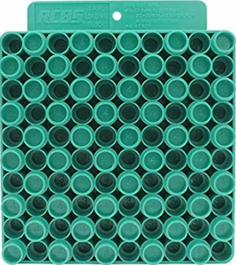 RCBS RE-LOADING CASE LOADING BLOCK 9452