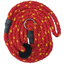 GUNDOG DELUX SLIP LEAD RED WITH YELLOW FLECK 1.5M