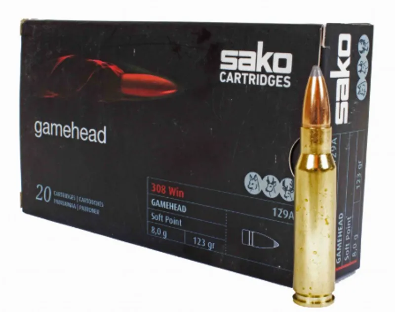 SAKO .308 123g GAMEHEAD SP - SAK-129A