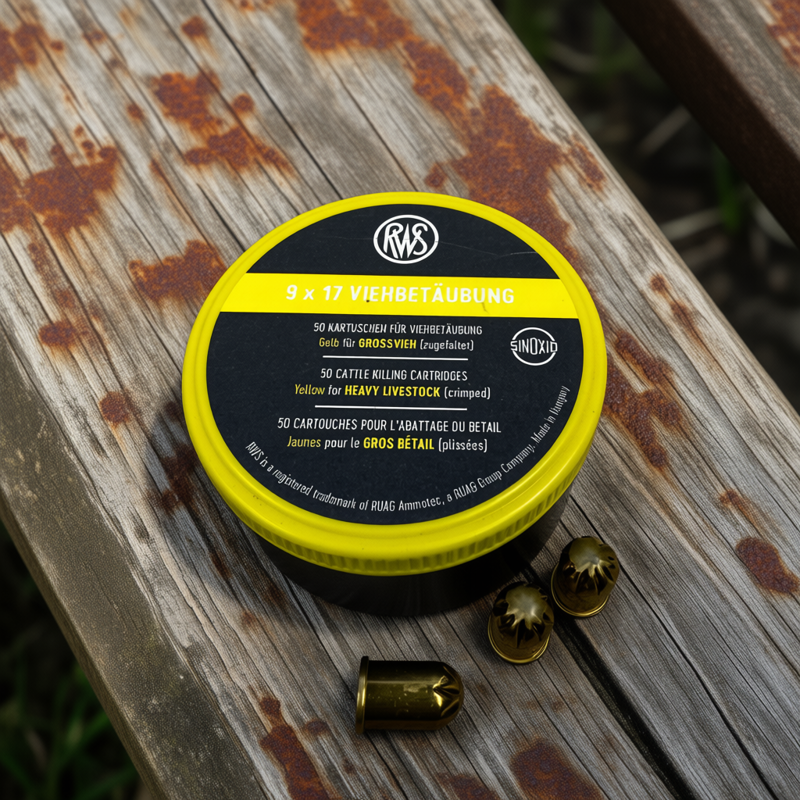 RWS .38 YELLOW 2.5gr BLANKS 50 PIECES