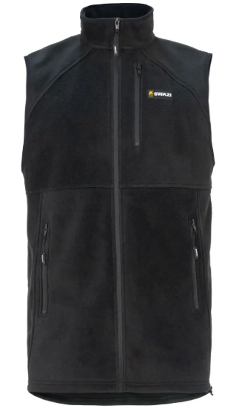 SWAZI SHERPA VEST BLACK