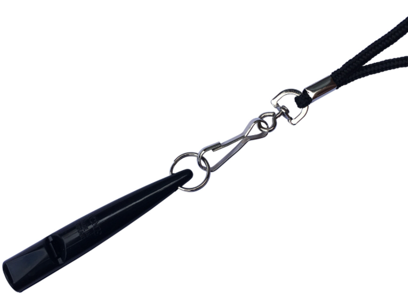 ACME WHISTLE AND LANYARD SET 210.5 BLACK