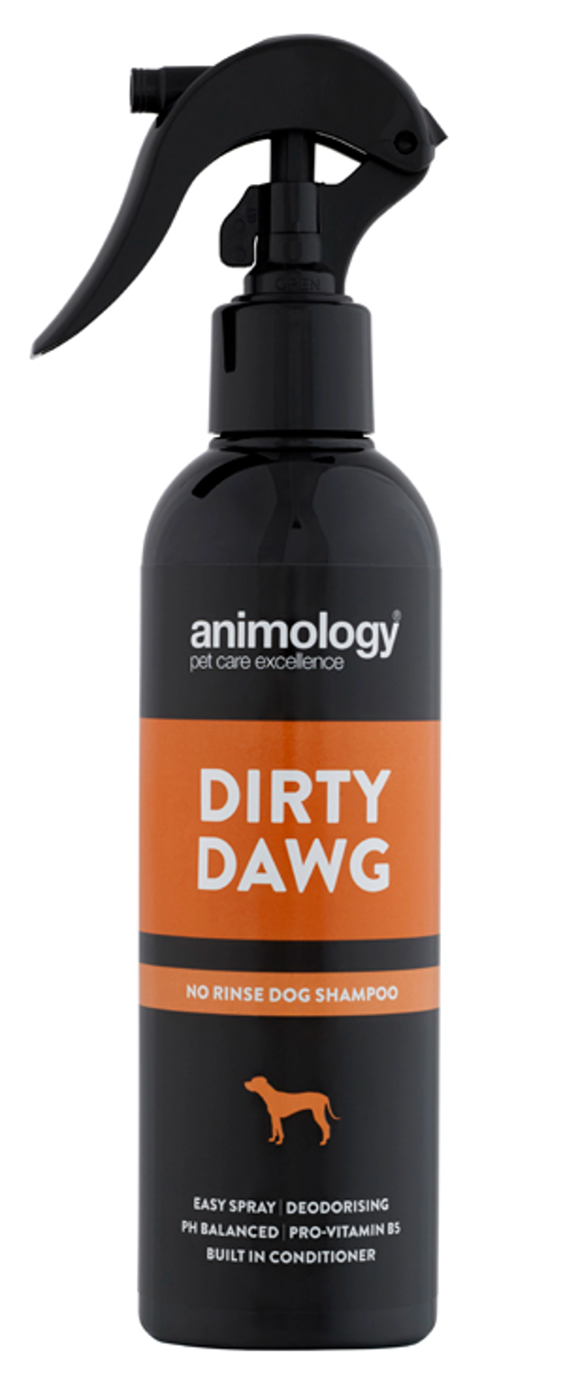 Spray Dirty Dawg No Rinse Shampoo 250ml by Animology ANSPDD